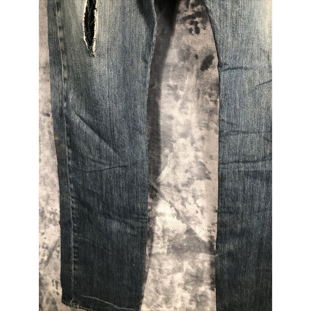 Levi’s 501 Jeans Men’s Size 34-34 Distressed Ripped Pants - Picture 4 of 9
